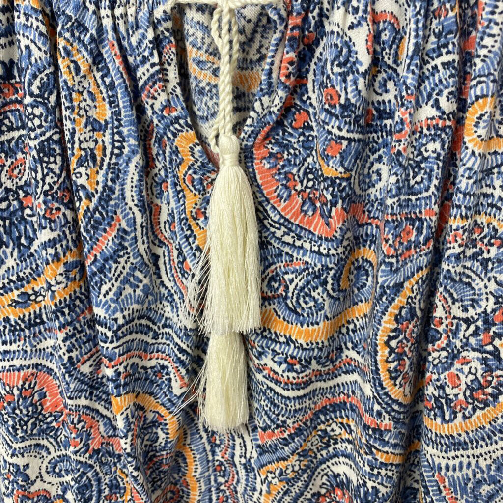 TASSELED SHORT SLEEVED