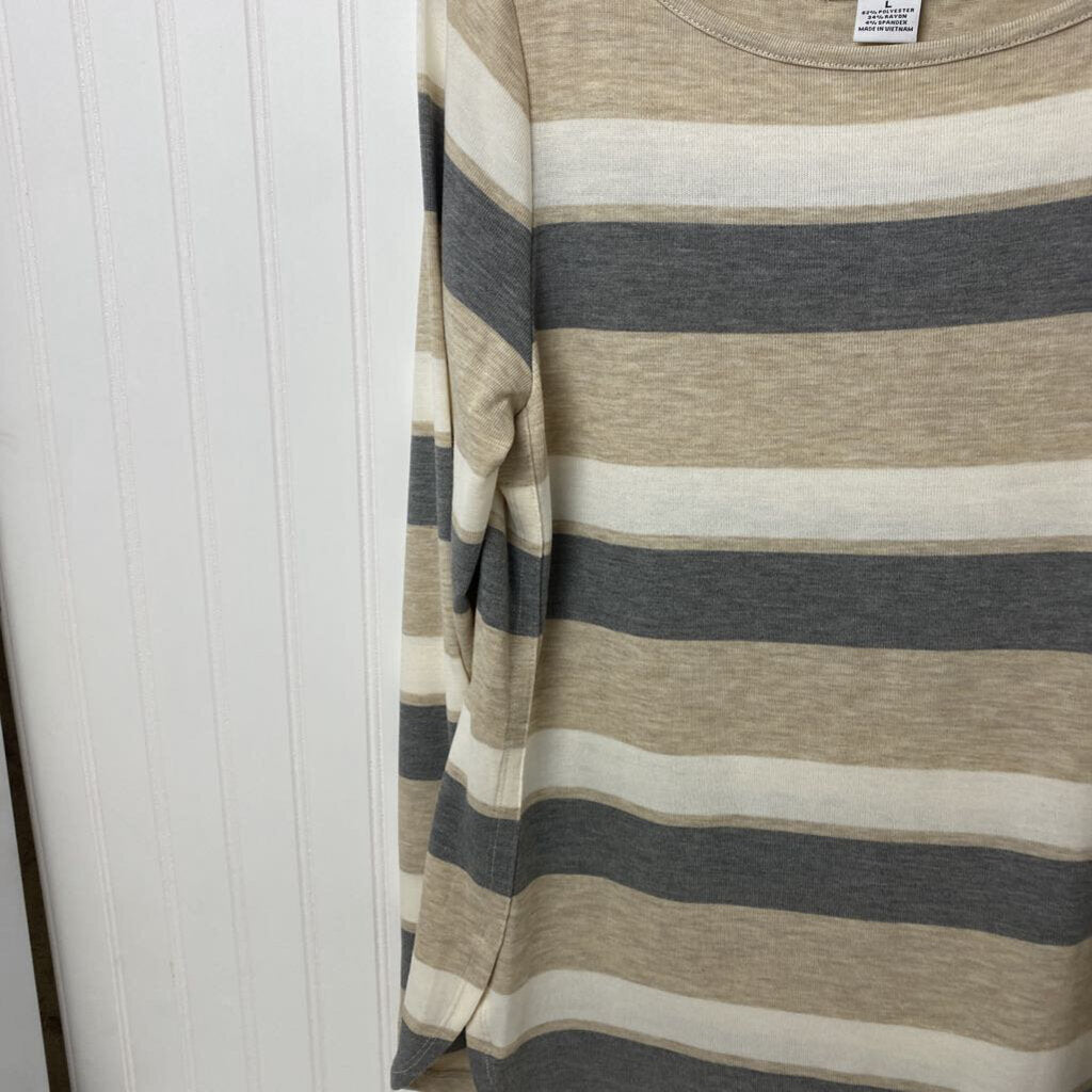 STRIPED LONG SLEEVED