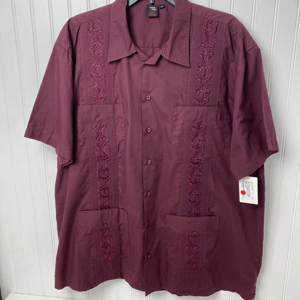 SHORT SLEEVE BUTTON UP