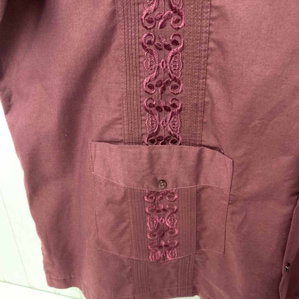 SHORT SLEEVE BUTTON UP