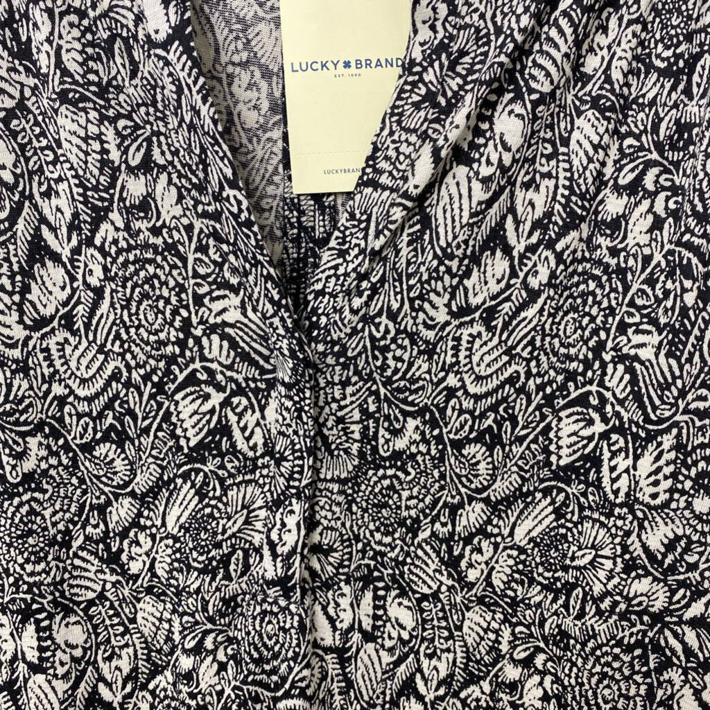 1/4 BUTTON V NECK LONG SLEEVED