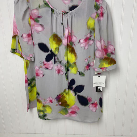 FLORAL SHORT SLEEVED