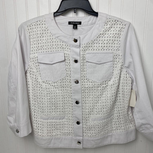 DENIM JACKET WITH LACE