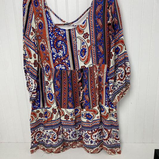 CRISS CROSS NECK LONG SLEEVED