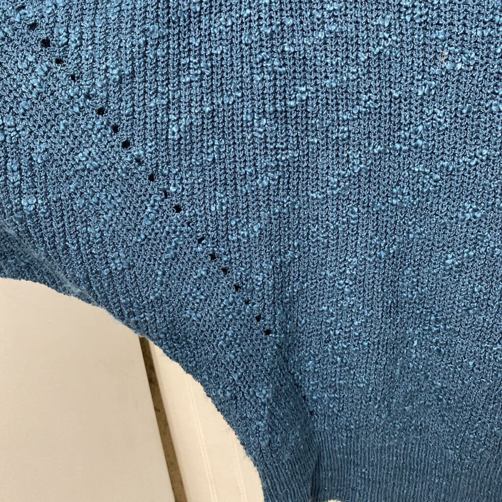 SHORT SLEEVED CROPPED SWEATER