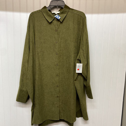 LONG SLEEVED SHIRT DRESS