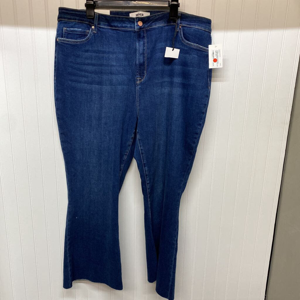 FLARE HIGH RISE JEANS