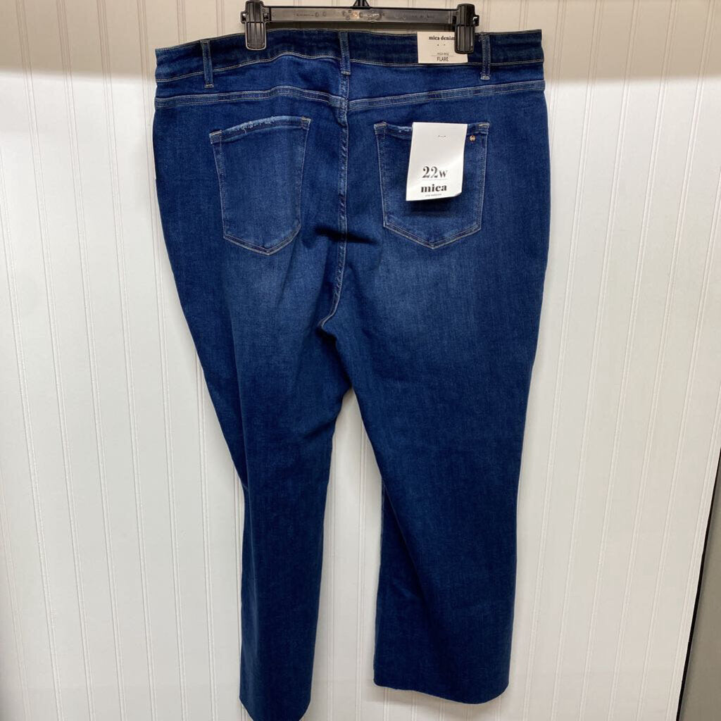 FLARE HIGH RISE JEANS