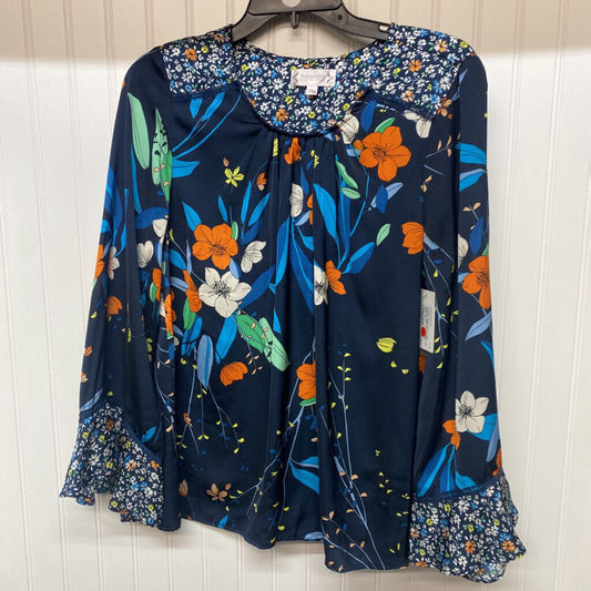 RUFFLED WIDE SLEEVED TOP