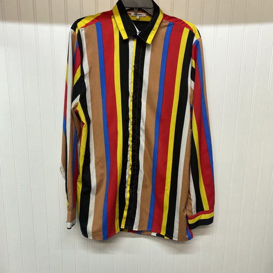 MULTI COLOED STRIPED SHIRT