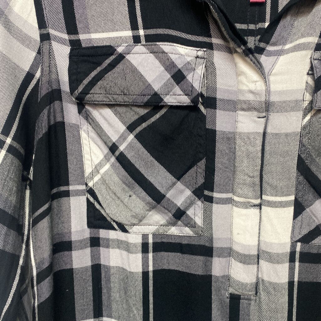 FLANNEL SHIRT DRESS