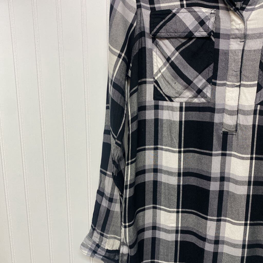 FLANNEL SHIRT DRESS