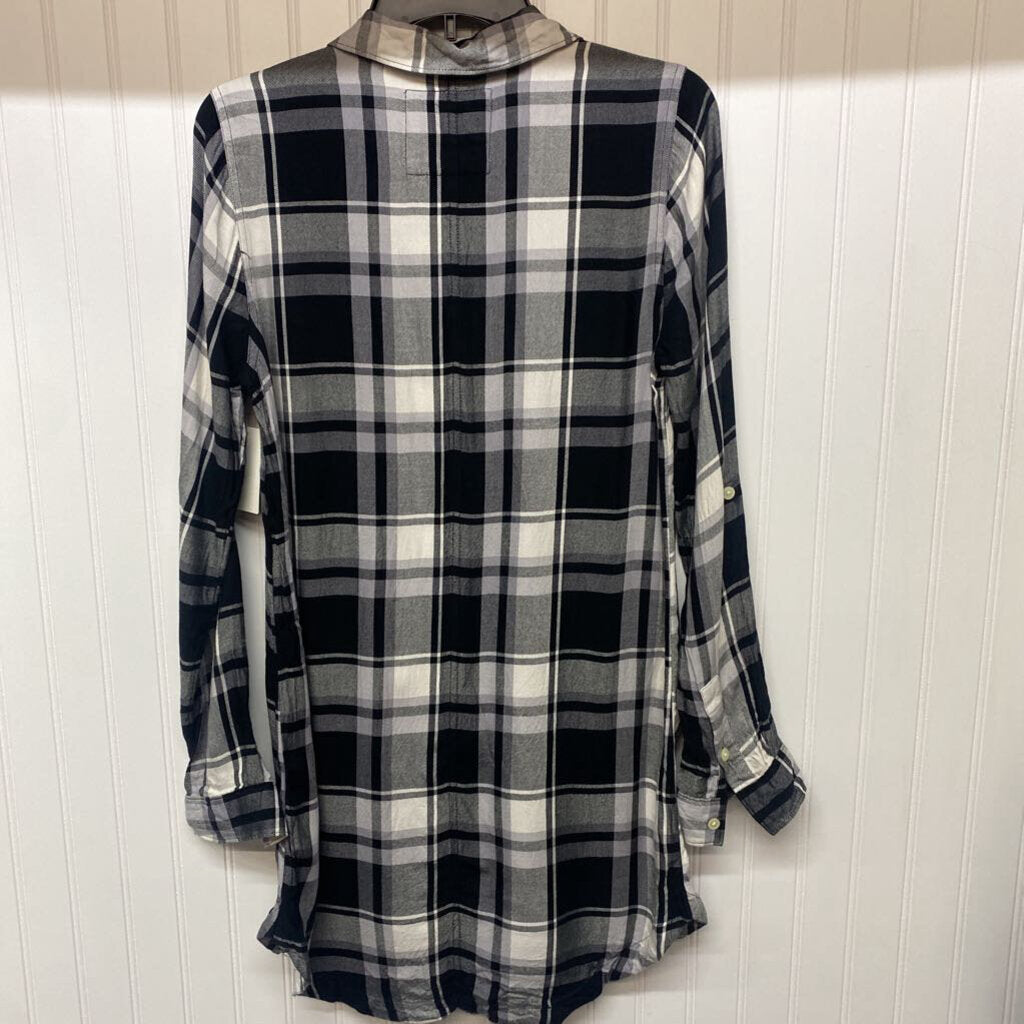 FLANNEL SHIRT DRESS