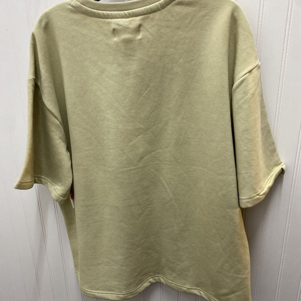 SHORT SLEEVE SWEATSHIRT