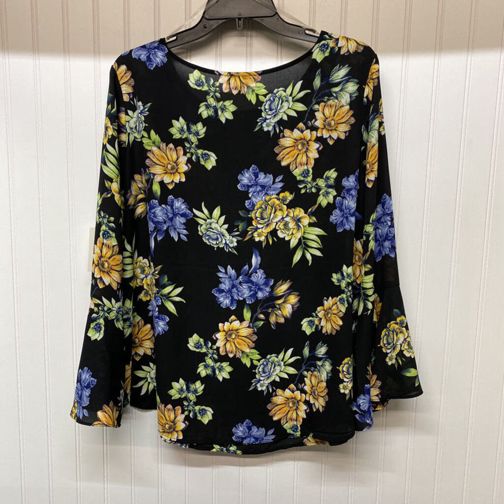 FLORAL LONG SLEEVED