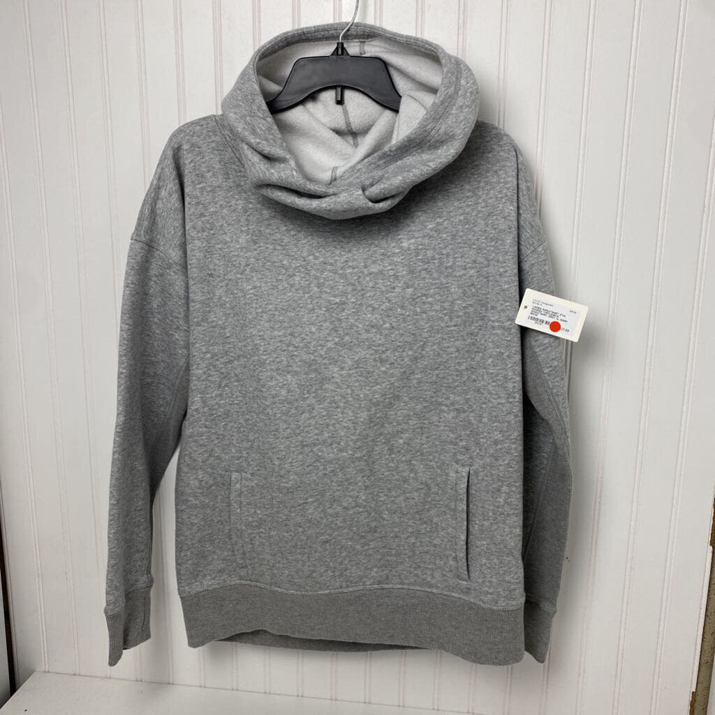 HOODED TURTLENECK SWEATSHIRT