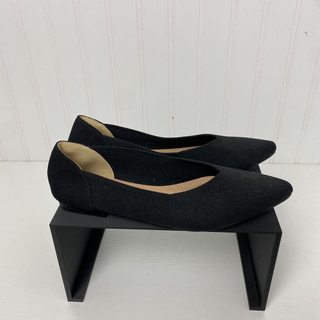 POINTED TOE CLOTH FLATS