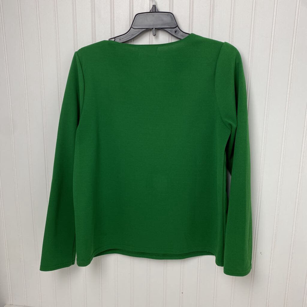 GATHERED SHOULDER LONG SLEEVED