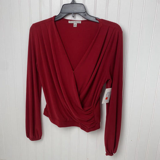 GATHERED FRONT V NECK