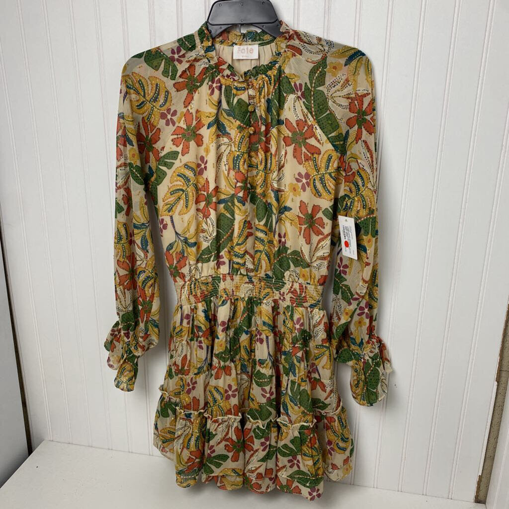LONG SLEEVED SHORT DRESS