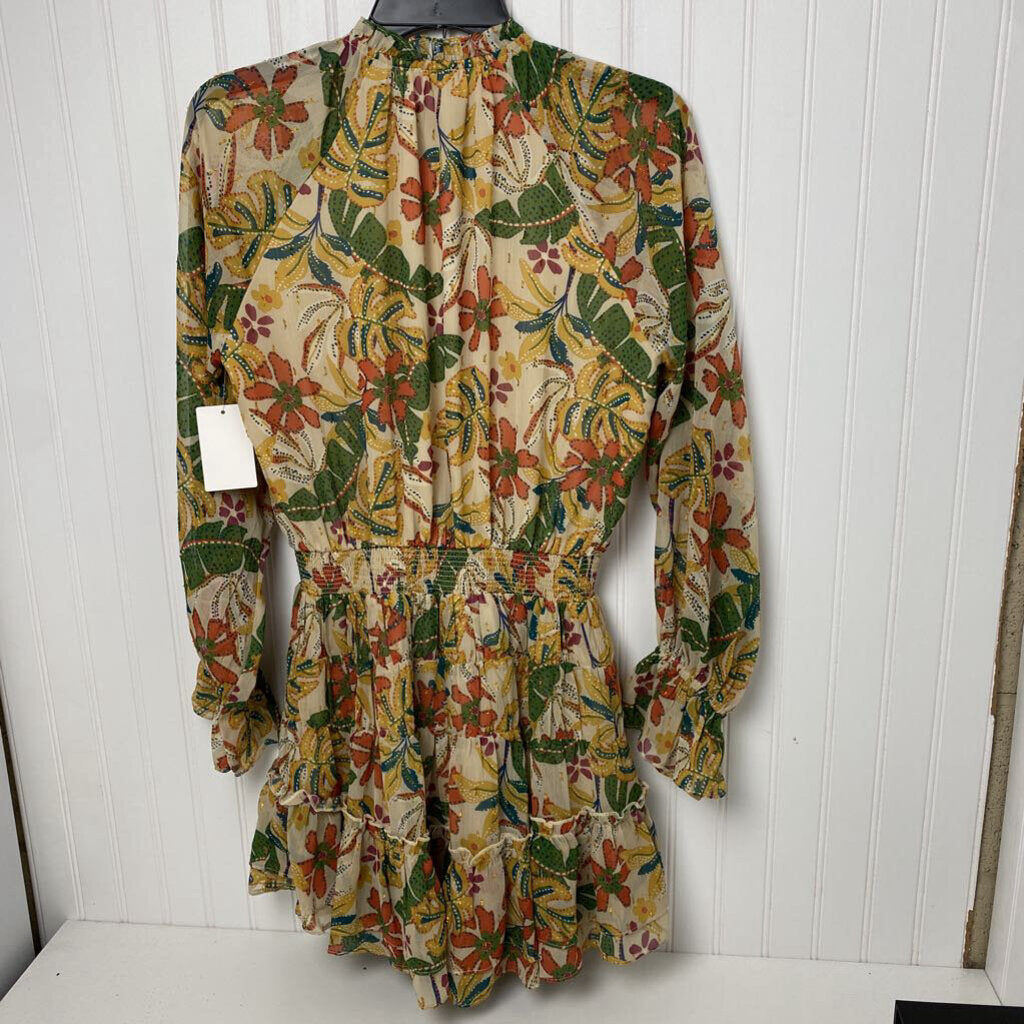 LONG SLEEVED SHORT DRESS