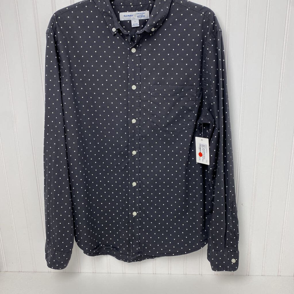 POLKA DOT DRESS SHIRT