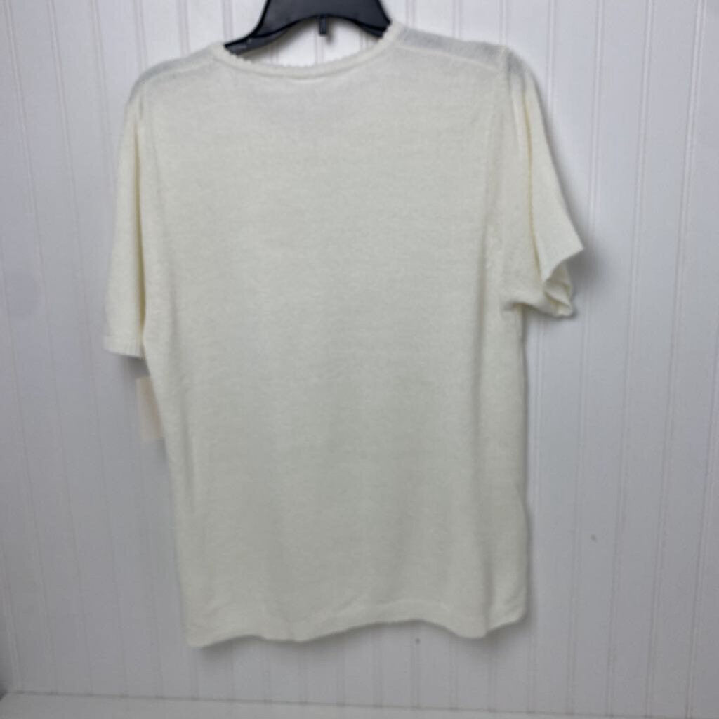 SHORT SLEEVED SWEATER
