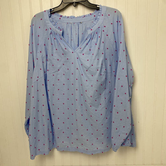 LONG SLEEVED RUFFLED NECK