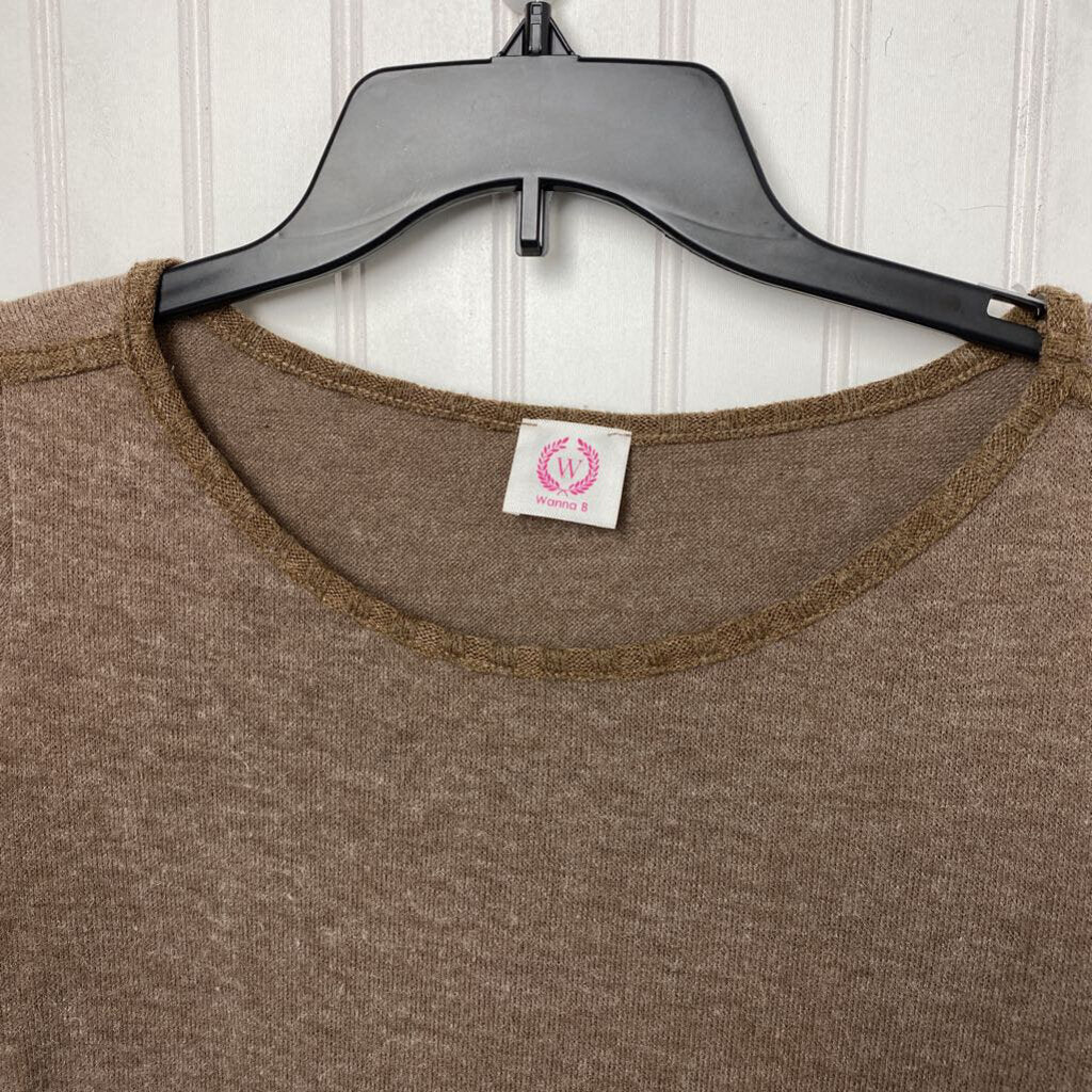 LONG SLEEVE KNIT TOP
