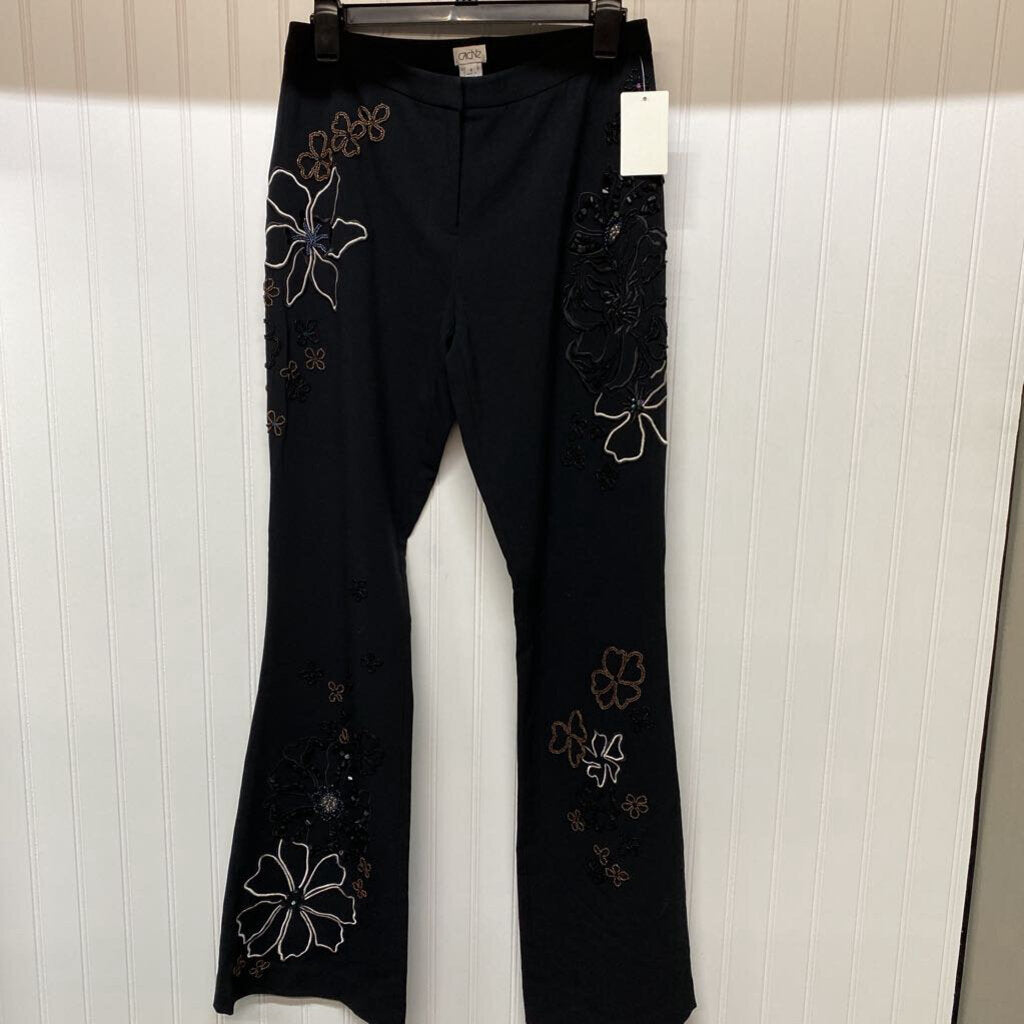 *EMBELLISHED BEADED DRESS PANTS