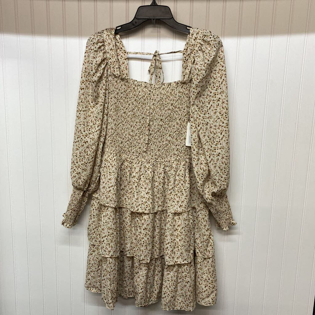 PEASANT DRESS WITH RUFFLES
