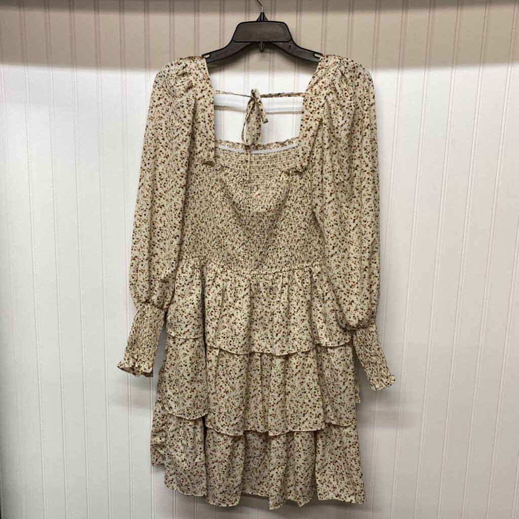 PEASANT DRESS WITH RUFFLES