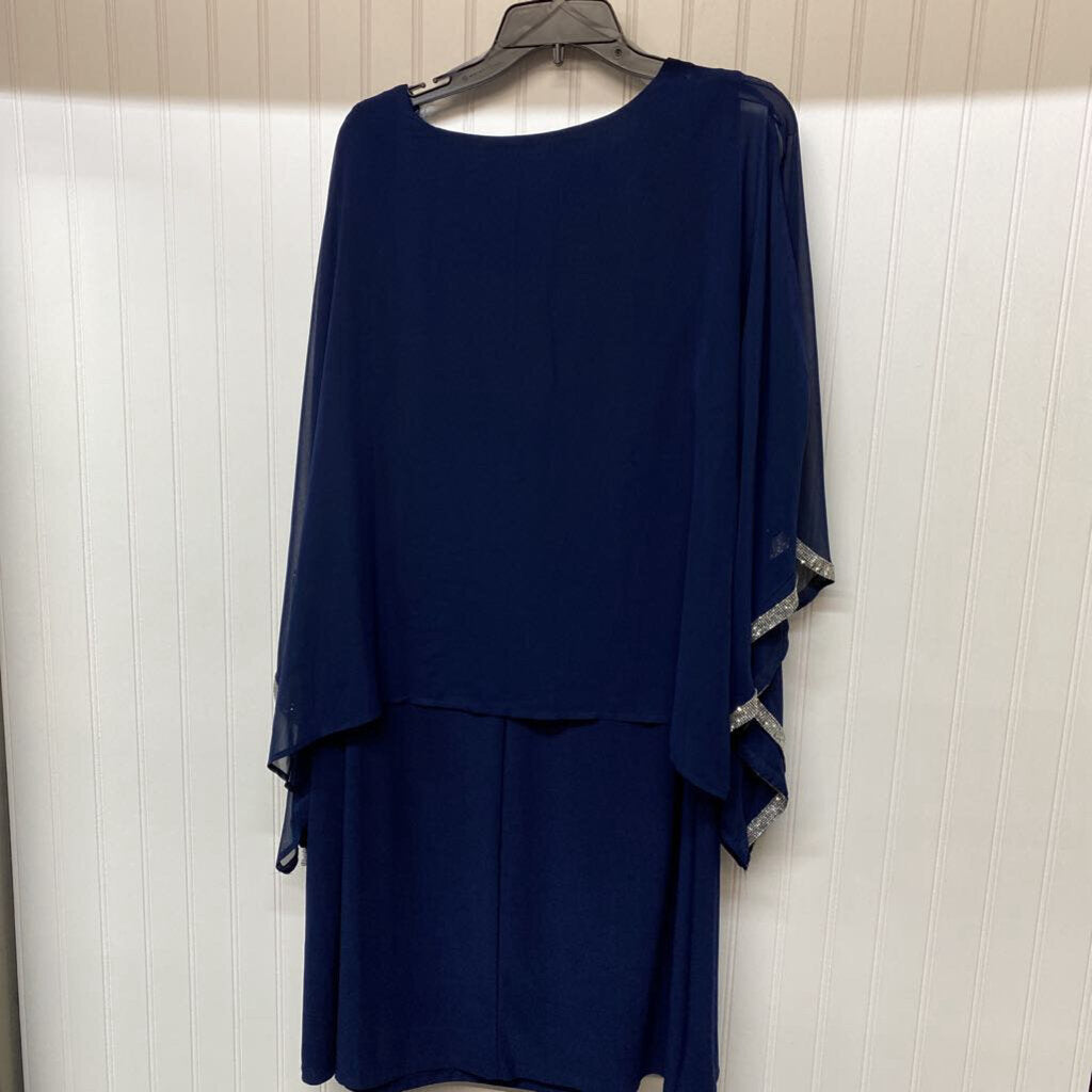 *SPECIAL OCCASION BLUE WITH RHINESTONE