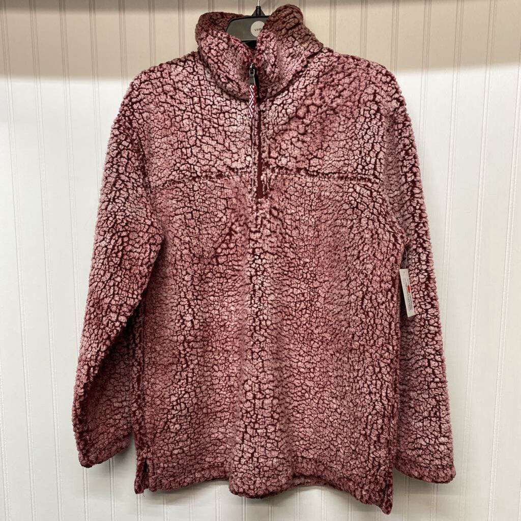 *SHERPA MOCK ZIP PULL OVER