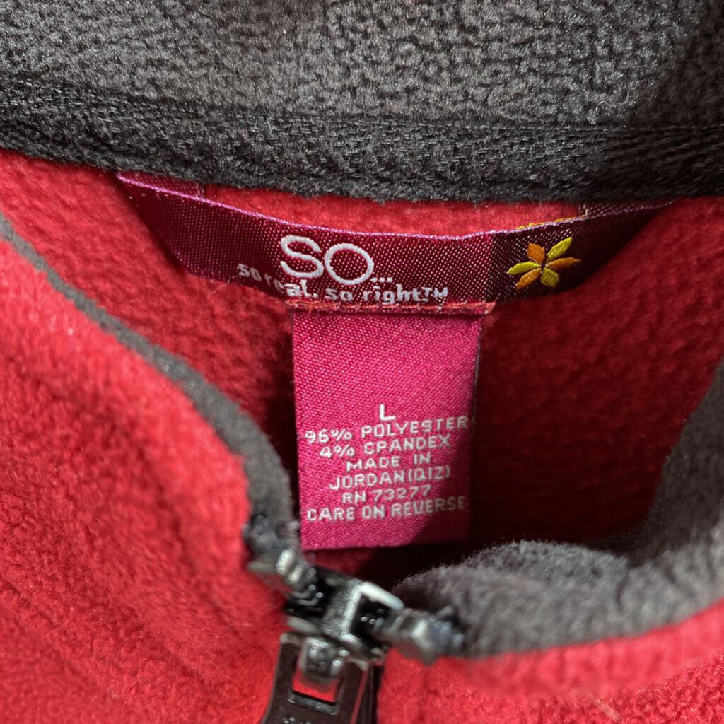 *FULL ZIP PULLOVER JACKET