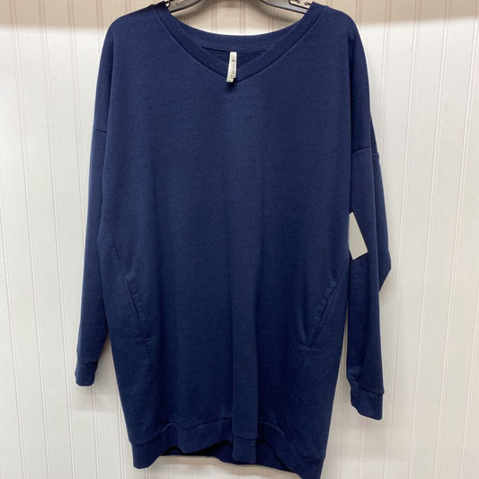 *BASIC SWEATSHIRT DRESS WITH VNECKLINE