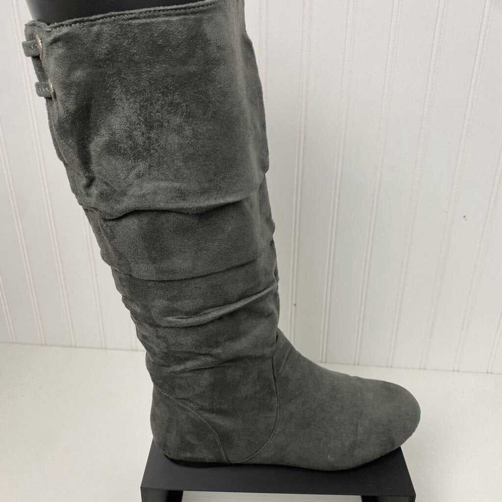 *SUEDE KNEE BOOTS