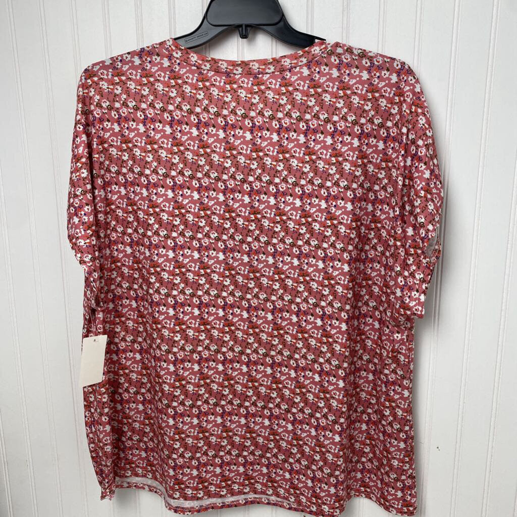 SHORT SLEEVE HENLEY TOP