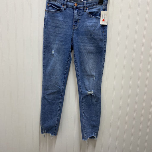 HIGH RISE ANKLE SKINNY