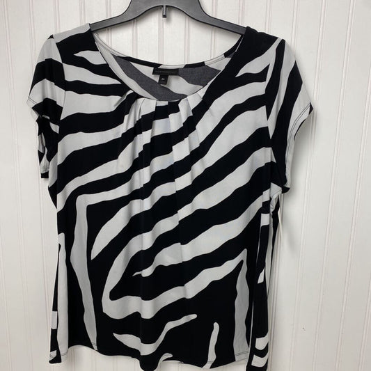 SHORT SLEEVE KNIT TOP