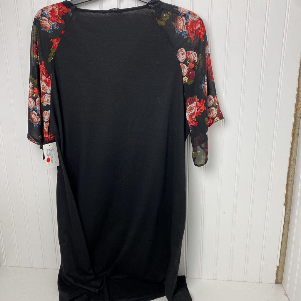 SHORT SLEEVE SHORT DRESS