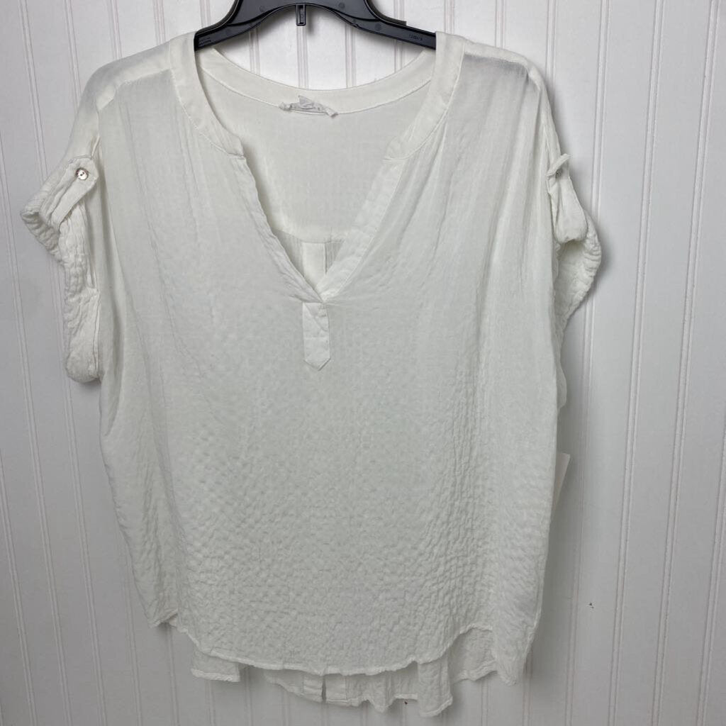 SHORT SLEEVE BLOUSE