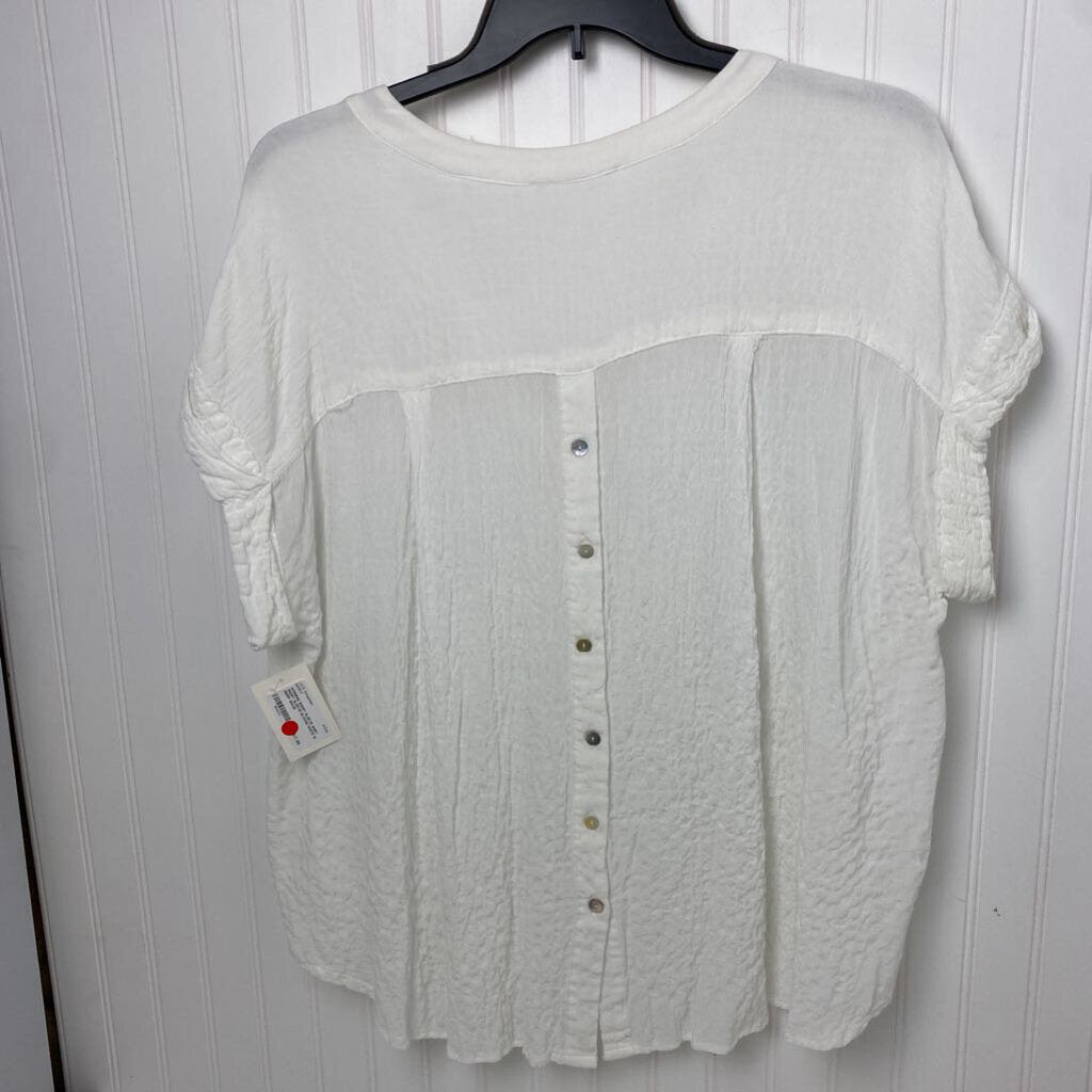 SHORT SLEEVE BLOUSE