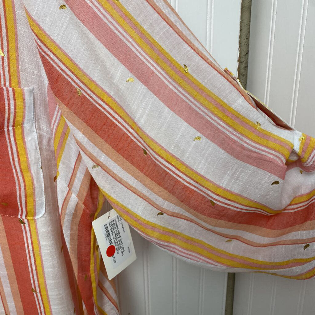 LONG SLEEVE STRIPED BLOUSE