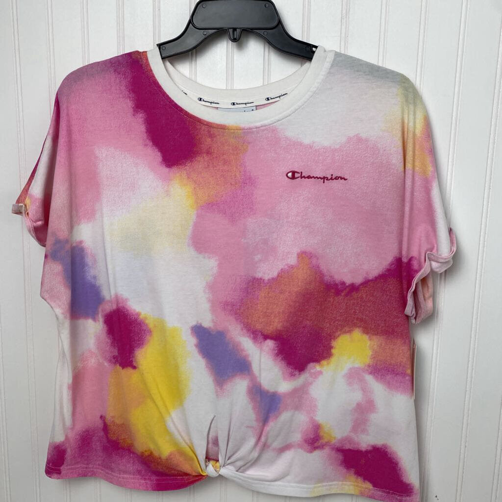 SHORT SLEEVE TIE DYE TOP