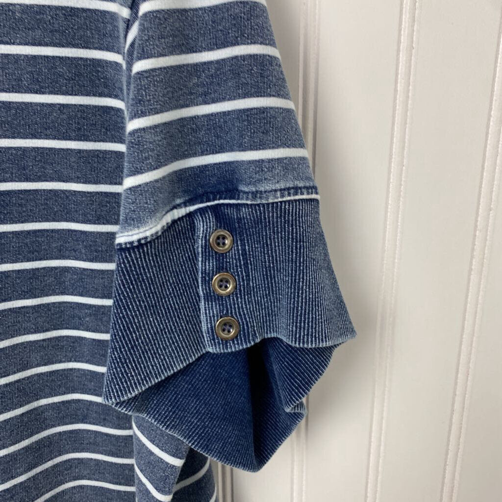 SHORT SLEEVE KNIT TOP