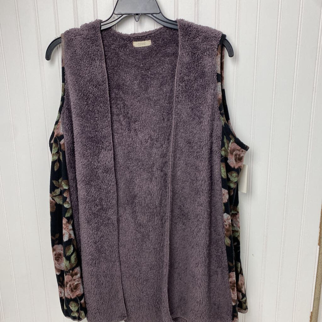 SLEEVELESS CARDIGAN