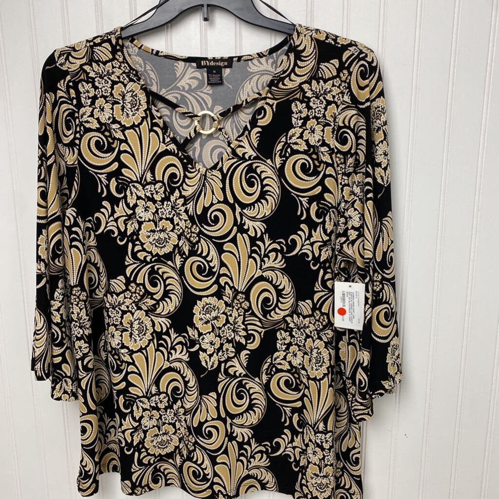 LONG SLEEVE KNIT TOP