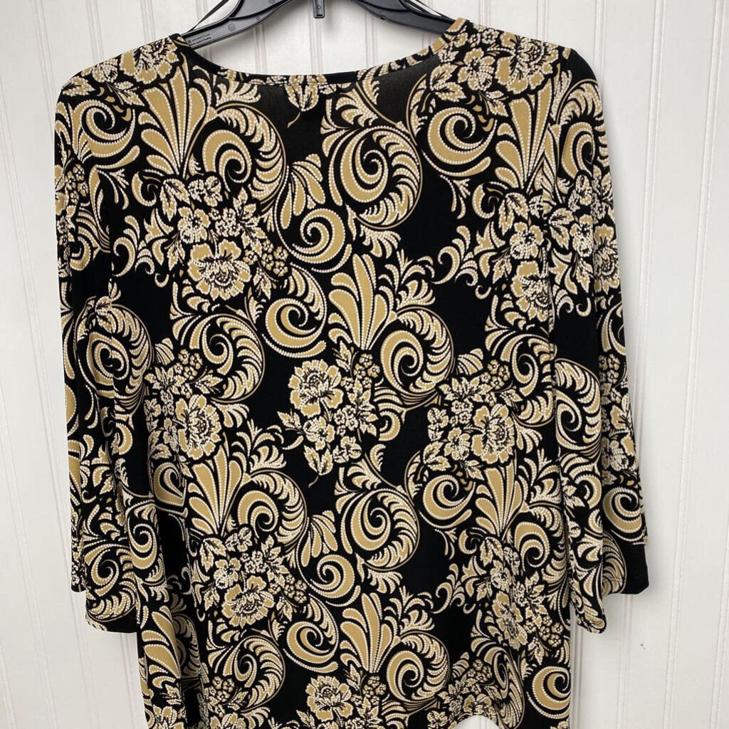 LONG SLEEVE KNIT TOP