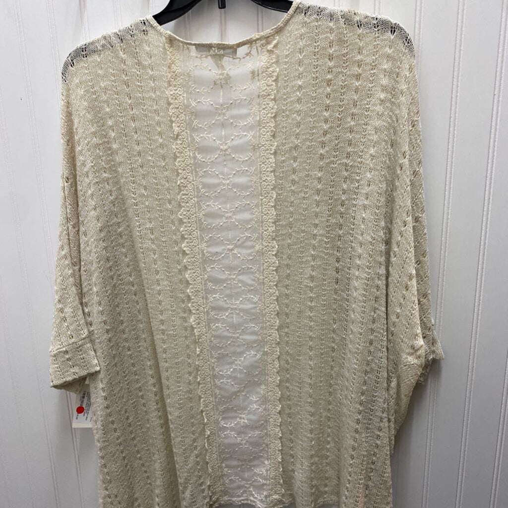 3/4 SLEEVE OPEN FRONT CARDIGAN